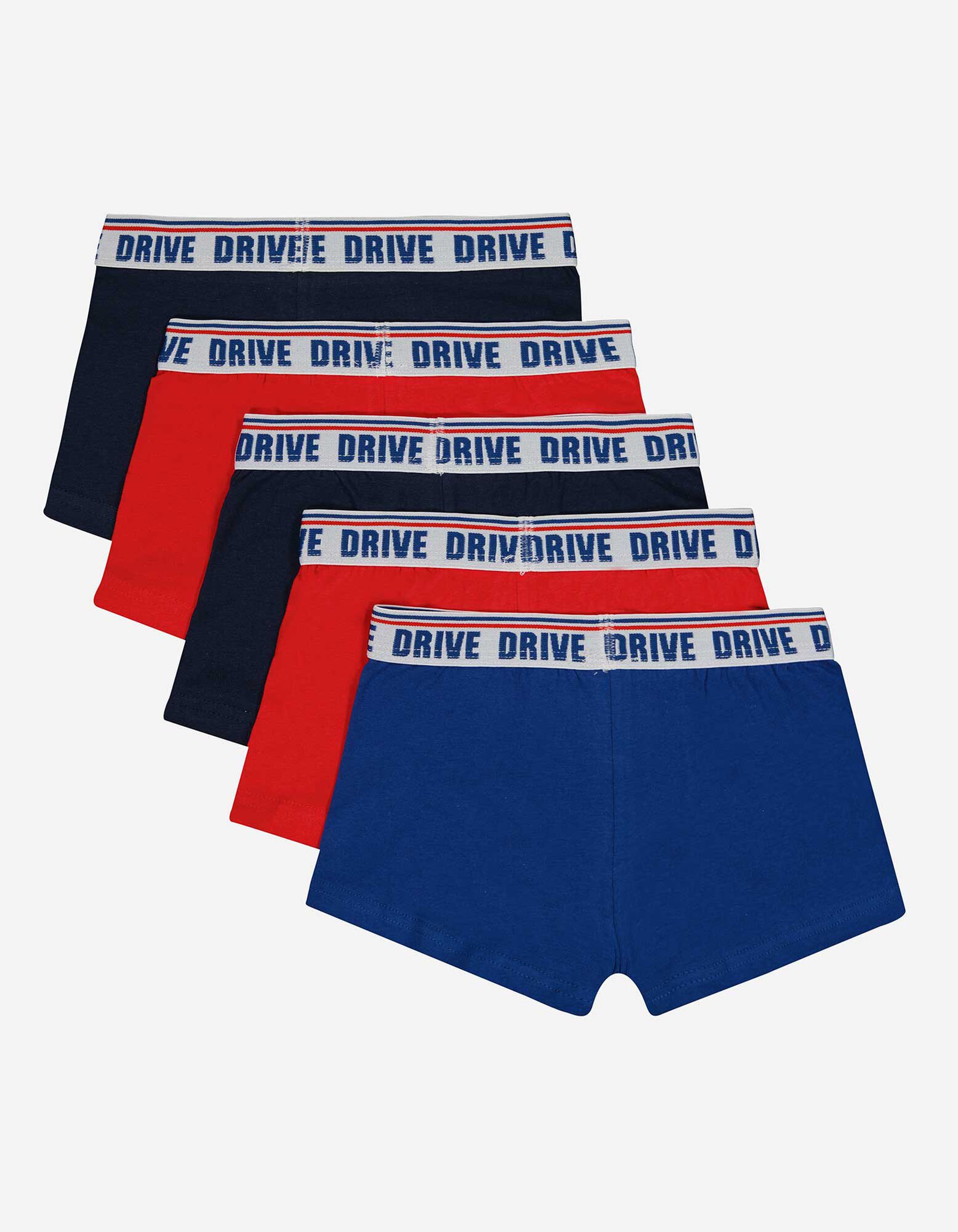 Boxershort - Set van 5 - donkerblauw