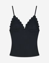 Tankini - einfarbig - schwarz