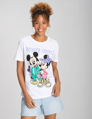T-shirt - Imprim&eacute; Disney - blanc