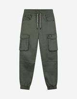 Cargohose - Stretchanteil - dunkelgrün