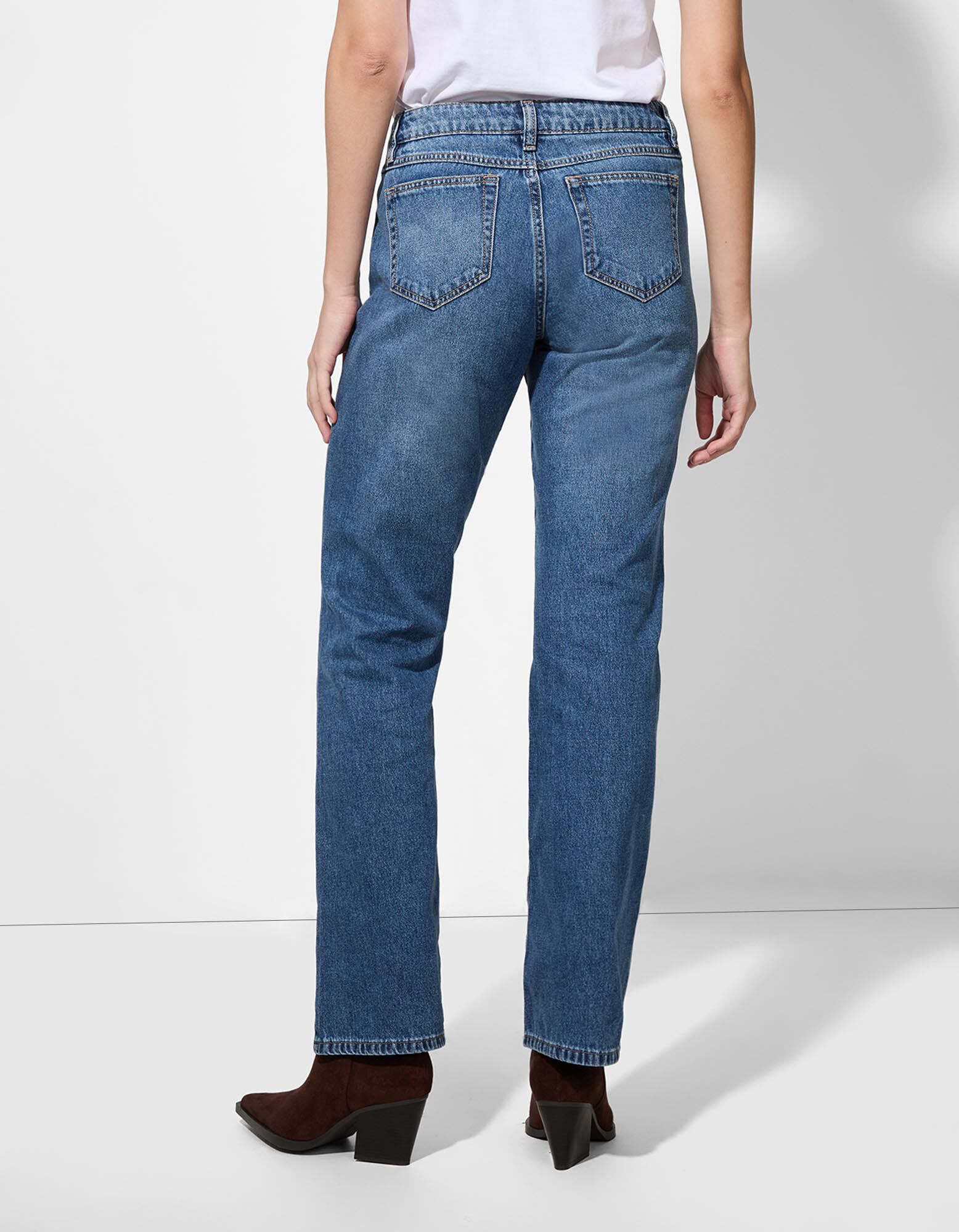 Jeans - Straight fit - blauw