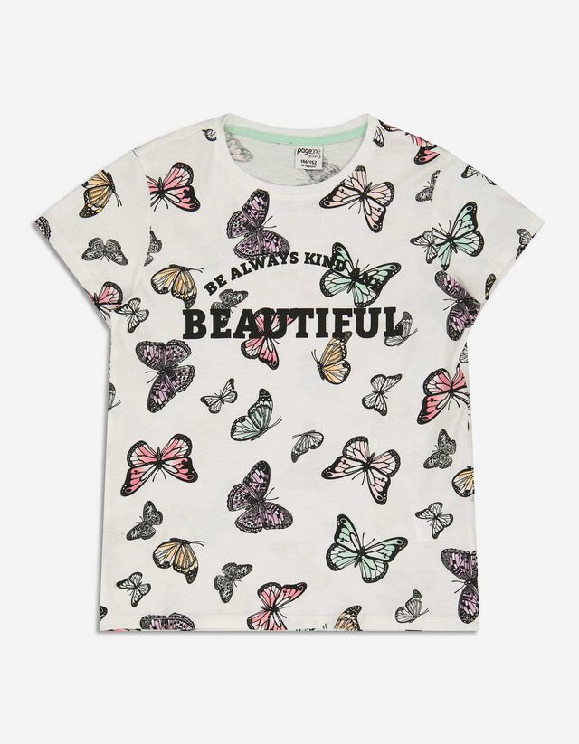 T-shirt - Statement - bianco