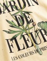 T-Shirt - Ziersteine - hellgelb