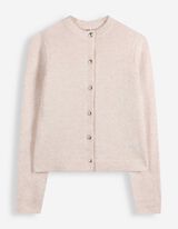 Cardigan - Knopfleiste - Beige