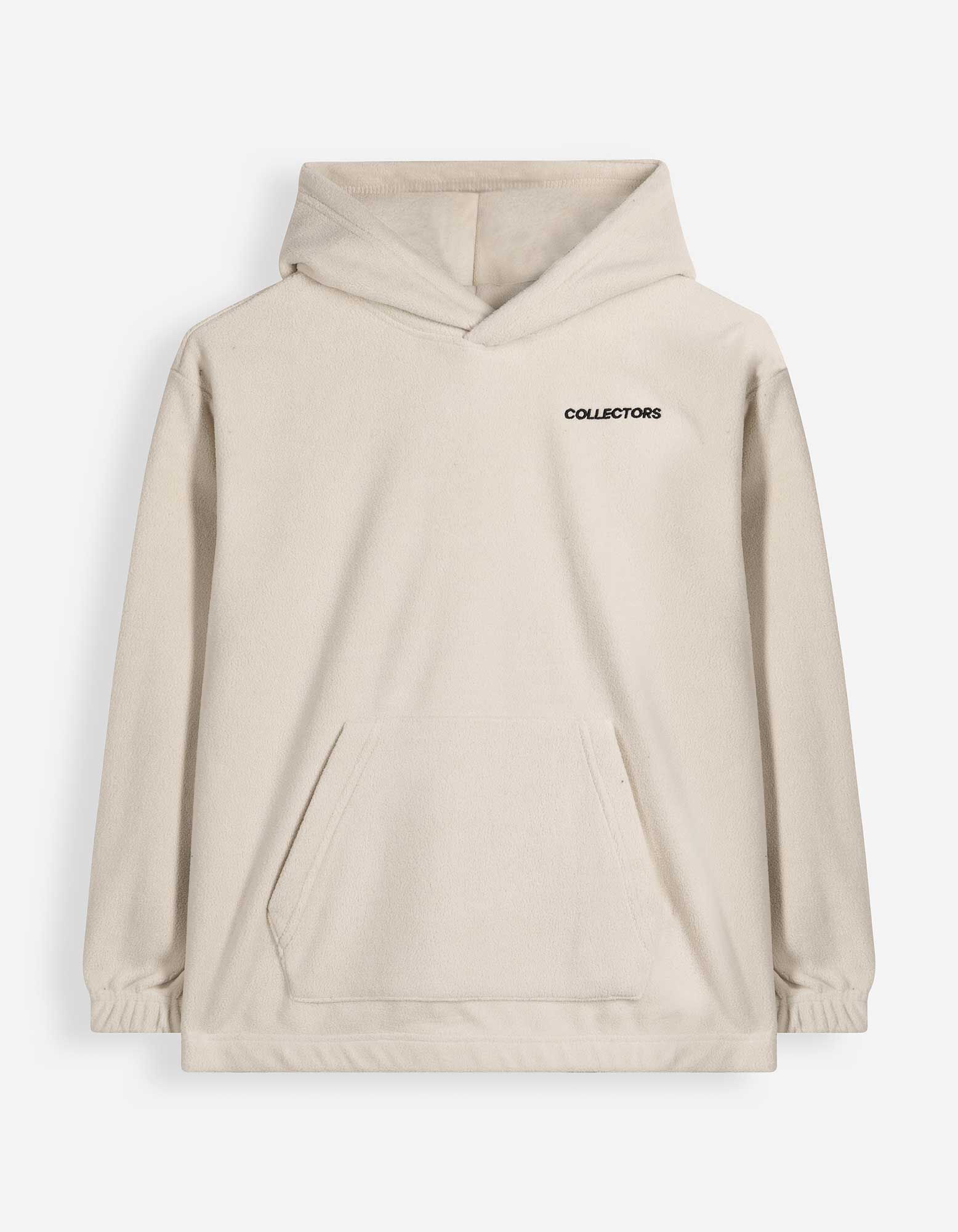 Fleecepullover - Oversized Fit - Off-White