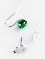 Ohrringe - 4er-Pack - silberfarben