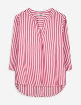 Bluse - Dreiviertelärmel - rosa