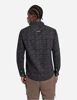 koszula - Regulowana długość rękawów - ciemny szary