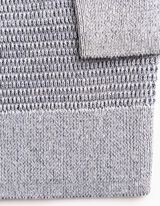Pullover - mit Struktur - blau