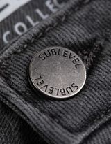 Dž&iacute;nsov&eacute; &scaron;ortky - Straight Fit - seda