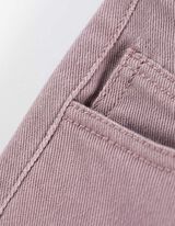 Hose - einfarbig - dunkellila