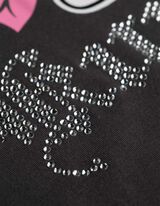 Tričko - Kuromi - tmave seda