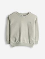 Sweatshirt - Oversized Fit - t&uuml;rkis