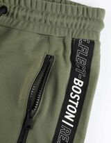 Bermude  - Kontrastne pruge - tamno zelena