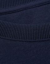 Sweatshirt - einfarbig - dunkelblau