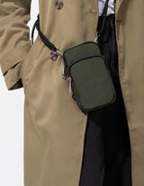 Handytasche - Nylon - dunkelgr&uuml;n