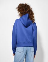 Hoodie - Effen - blauw
