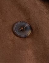 Lietpaltis - Mink&scaron;ta medžiaga - rudas