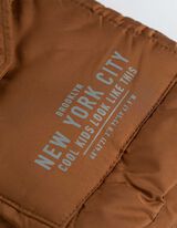 Steppweste - Aufgesetze Taschen - braun