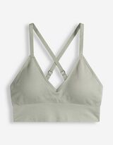 Bustier - &uuml;berwiegend nahtlos - Khaki