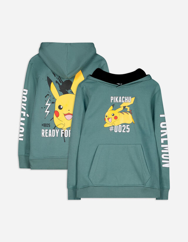 bluza z kapturem - Pokémon - zielony