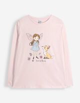 Longsleeve - Print - Lichtroze