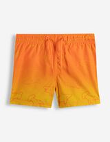 Badehose - Farbnuancen - orange