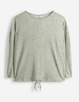 Shirt - Knotendetail - t&uuml;rkis