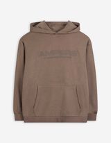 Hoodie - Oversized Fit - hellbraun