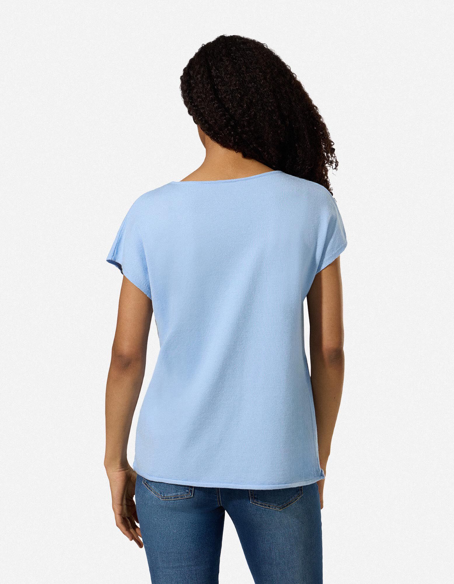 Pullover - Oversized Fit - blau