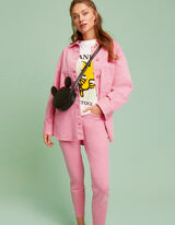 Damen Jeans - Gerippter Beinabschluss        