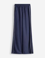 Jogginghose - Kontraststreifen - dunkelblau