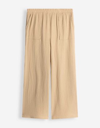 Palazzo - Musselin - hellbraun