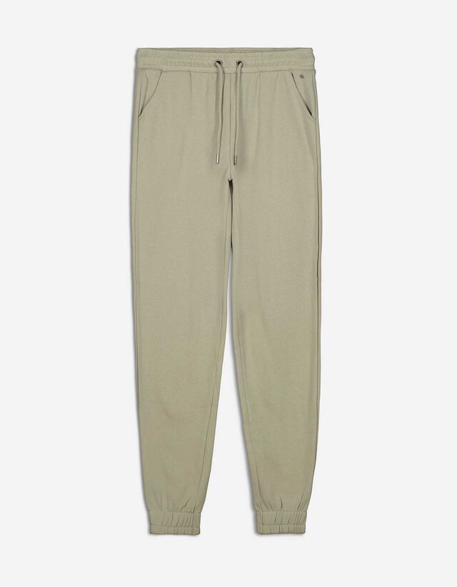 Hlače za jogging - Relaxed Fit - tamno zelena