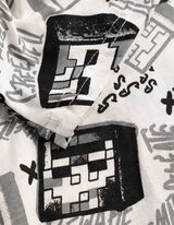 T-shirt - Minecraft - blanc