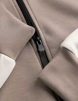 Sweatjacke - Modal-Anteil - beige