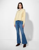 sweter - Oversized Fit - jasny zolty