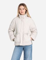 Gewatteerde jas - Waterafstotend - beige