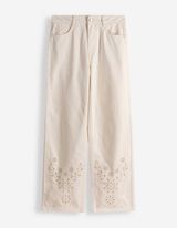 Hose - Straight Fit - wei&szlig;