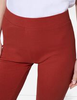 Radlerhose - einfarbig - dunkelrot