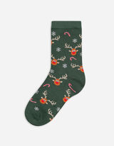 Calze - Natale - verde scuro