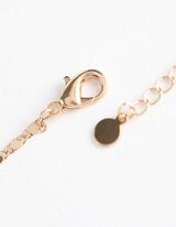 Kette - Anh&auml;nger - goldfarben