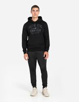 Szabadidőnadrág - Zsinóros - fekete