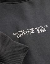 Set aus Sweatshirt und Hose - Sweat - dunkelgrau