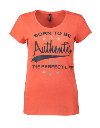 Damen T-Shirt mit Print und Message