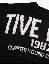 Trui - Oversized fit - Zwart