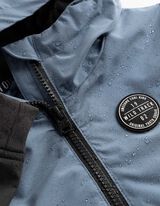 Blouson - Color-Blocking - blau