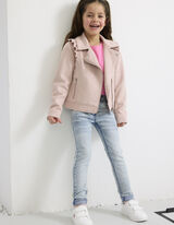 Bajkerska jakna - Ve&scaron;tačka koža - roze