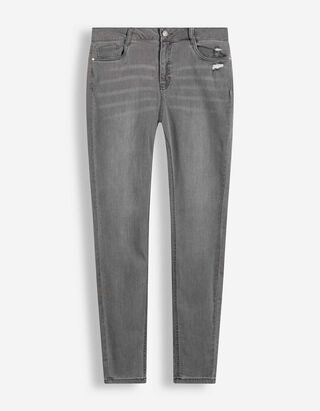 Dž&iacute;ny - Velmi přil&eacute;hav&yacute; střih Skinny Fit - seda