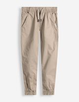 Jogpants - einfarbig - hellbraun